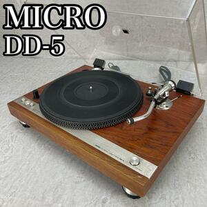  sound out has confirmed micro . machine Micro turntable DD-5 present condition goods tone arm record player 