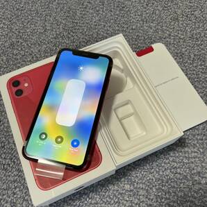 【未使用品】 iPhone11 128GB SIMフリー プロダクトレッド 新品未使用 元箱付きの画像2