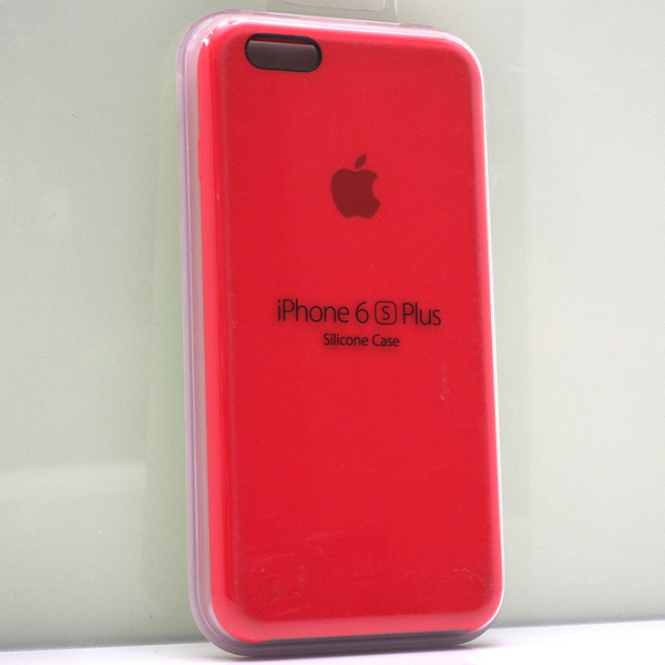 Apple iPhone 6s Plus , iPhone 6 Plus 用 アップル 純正 シリコンケース (PRODUCT）RED レッド 赤 純正ケース 未使用 iPhone6sPlusケース