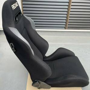 RECARO レカロ SR-3セミバケットシート ブラック 両側三角ダイヤル レカロシート の画像4