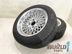 * rare * SSR Formula mesh type B 15 -inch aluminium wheel 2 pcs set 7J 114.3 +13 4H hub diameter 72mm AE86 S13 etc. old car that time thing 