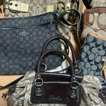 1円〜●コーチ COACH まとめ13点 ショルダーバッグ ハンドバッグ _画像3