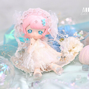 ◆ MIMIEL ◆ 1/12doll クラゲのお洋服セット ◆ オビツ11 / OBヘッド / ミニスウィーツドール / アンティーユ着用可 / アウトフィットの画像7