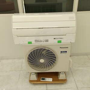 中古 直接引き取り可 Panasonic パナソニック ルームエアコン エオリア CS-GX281D 21年製 10畳 室外機 リモコン 冷暖房 除湿 ナノイーの画像1