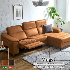 3 местный . кожа ткань электрический наклонный кушетка диван Margot-ma-go-YT591