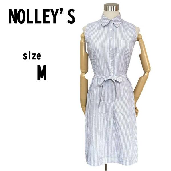 【M(38)】NOLLEY'S ノーリーズ レディース シャツ ワンピース