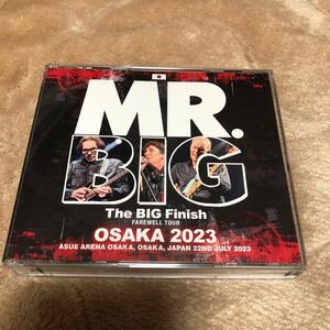 MR.BIG OSAKA 2023 LEAN INTO IT再現 解散ツアー 来日公演 日本公演 大阪公演 2CD—（R）＋2DVD—（R）ミスタービッグ TMG B'z 