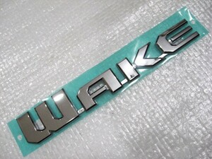 ★希少 ウェイク WAKE ダイハツ 新品 LA700 LA710 ロゴ リア シルバーエンブレム 1点 旧車