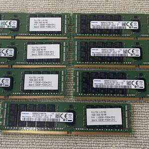 7個セット計112GB Samsung Fujitsu M393A2G40EB1 16GB 2Rx4 PC4-2400T DDR4 ECC REG メモリ サーバー用 S26361-F3934-E512 RX2530 RX2540用の画像1