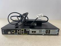 Cisco ISR4321 V05 Version 16.09.03 Integrated Service Router NIM-2BRI-S/T NIM-ES2-4 ISR4321/K9 初期化済み_画像2