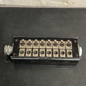 CANARE Canare 8ch connector box 8J12N12 PA equipment sound equipment ⑥