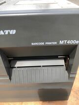 SATO/感熱方式専用 バーコードラベルプリンター 【MT400e/パラレル/カッター機能搭載】_画像8