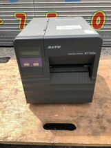 SATO/感熱方式専用 バーコードラベルプリンター 【MT400e/パラレル/カッター機能搭載】_画像1