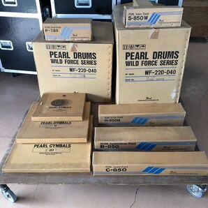 Pearl パール ドラムセット WILD FORCE 打楽器 バンド 元箱付属の画像1