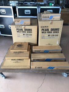 Pearl パール ドラムセット WILD FORCE 打楽器 バンド 元箱付属