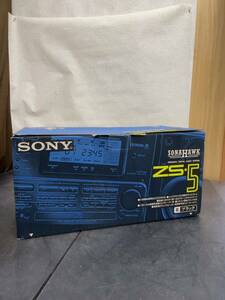  new goods unused? as good as new SONY Sony sona Hawk ZS-5 Showa Retro Bubble radio-cassette PERSONAL DIGITAL AUDIO SYSTEM