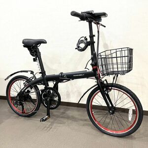  unused TRANS MOBILLY NEXT206 trance mobai Lee electric bike TM-N206E black folding bike registry delete ending basket fender 