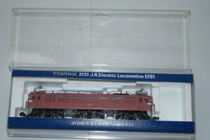 ライト走行確認済み TOMIX トミックス 2131 EF81（一般カラー） 中古