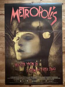 ★メトロポリス★スウェーデン版A1サイズ★フリッツ・ラング★SF映画の金字塔★Metropolis★