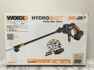 WORX　HYDROSHOT　充電式洗浄ガン　WG629.3　未使用　高圧洗浄機　　　　L