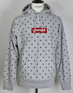 12SS Supreme COMME des GARCONS SHIRT Box Logo Hoodie MEDIUM シュプリーム コムデギャルソンシャツ ボックスロゴ パーカー b7900