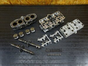 【240401】ZZR400(ZX400K-023)◇ シリンダーセット ピストン シリンダーヘッド/カバー カムシャフト 腰上 ※エンジンパーツ【ZZ-R400 K2型