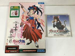 **F218 Windows Sakura Taisen electro- curtain club + Sakura Taisen monogatari mistake terrier s..Special Disc 2 pcs set **