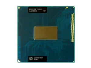 ★中古動作品★ノートPC用CPU Intel Core i5-3230M Processor (3M Cache, up to 3.20 GHz) SR0WY CPU 【送料無料】