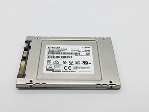 ★中古動作品★東芝 2.5インチ 128GB SATA THNSNJ128GCSU 内臓SSD　増設SSD　送料無料★初期保障あり