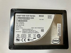 1. месяц гарантия *2.5 Note для SSD Intel SSD 320 Series 80GB SSDSA2CW080G3 SATA внутренности SSD 10 штук комплект * бесплатная доставка 