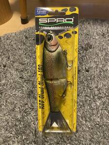 SPRO　チャドシャッド 180　ゴーストトラウト　KGB Chad Shad