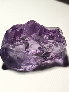 ローズドフランスアメジスト　紫水晶　約3.5cm× 3 cm×2cm　 約25g　パワーストーン　天然石　原石　スピリチュアル　ヒーリング