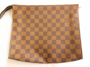 ヴィトン N47543 ポーチ ■ ポッシュトワレット26 ダミエ SL0030 セカンドバッグ LOUIS VUITTON □5L6DS