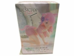 未開封品 Re：ゼロから始める異世界生活 ◇ Desktop cute フィギュア ラム -cat room wear ver.- ▼ 6D