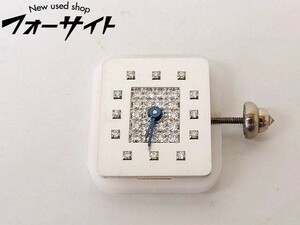 Chaumet Циферблат ■ Серебряные квадратные женские часы с кварцевым механизмом CHAUMET □2E 6DS