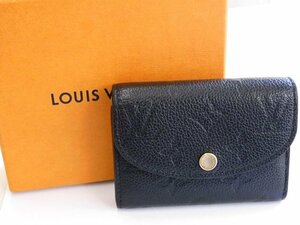 ヴィトン M81455 ポルトモネ・ロザリ ■ モノグラム アンプラント 黒 ブラック 財布 コンパクト□ LOUIS VUITTON 6D ムマ100