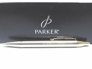 PARKER パーカー ノック式 ボールペン ◇ シルバー×ゴールドカラー コンビ 筆記用具 記念品刻印入り ▼ 6D