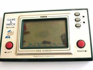 ゲーム＆ウオッチ popeye ポパイ ☆ PP-23 GAME & WATCH 任天堂 訳あり品 □6D ヨト00