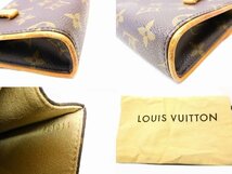 ヴィトン ■ M51855 FL1011 モノグラム ポシェット フロランティーヌ ウエストポーチ バッグ ベルト欠品 Louis Vuitton□ 6D マム100_画像4