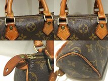 ヴィトン ミニスピーディ ショルダーストラップ付 ☆ ポーチ M41534 ▼ ショルダー ハンドバッグ モノグラム LOUIS VUITTON TH0937 5E6DS_画像2