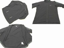 C6 ARC'TERYX アークテリクス メンズ ナイロン ジャケット ジップアップ ◇ S ブラック系 カーキ系 ブルゾン アウター ▼ ロト00/6D_画像2