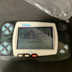 WonderSwan color スワンクリスタル SW-001 WSC-001 SCT-001 3台 ソフト7本 まとめ 動作確認済み 説明書 付き ファイナルファンタジー 他の画像4