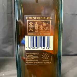 未開封 JOHNNIE WALKER Blue Label ジョニーウォーカー ブルーラベル ウイスキー 750ml 40% お酒 古酒 箱付き 青ラベルの画像5