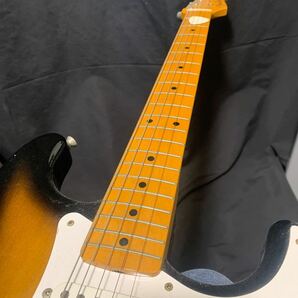 Fender STRATOCASTER フェンダー ストラトキャスター Japan エレキギター ソフトケース ギターベルト 付き ブラウン 系 音楽 楽器 弦楽器 の画像8