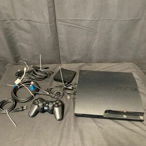 SONY Playstaion3 CECH-2000B ソニー PS3 本体 ブラック コントローラー 1個 ケーブル 地デジ チューナー 付き 動作確認済み プレステ3 