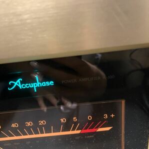 引取り推奨 Accuphase アキュフェーズ A-100 MONOPHONIC POWER AMPLIFIER モノラル パワーアンプ ペア 通電確認済み 音響機器 の画像3