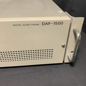 SONY ソニー DIGITAL AUDIO FRAME DAF-1500 デジタルオーディオフレーム 動作未確認 DABK-1517 オーディオコンバーターの画像2