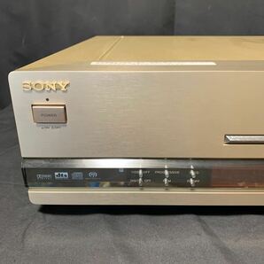 SONY ソニー CD/DVD PLAYER DVP-S9000ES 動作未確認 CD DVD プレイヤー プレステージモデルの画像2