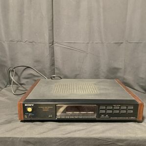 SONY ソニー FM/AMチューナー ST-S555ESX 通電確認済み FMステレオ シンセサイザー オーディオ機器 音響機器 の画像1