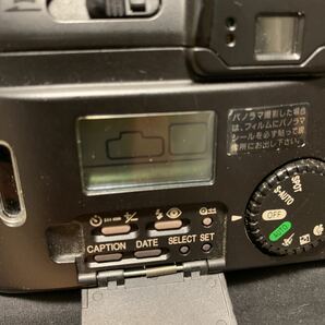 Canon Autoboy Sll PANORAMA フィルムカメラ カメラケース 付き 動作未確認 38-135mm 1:3.6-8.9 キャノン オートボーイ S2 パノラマの画像9